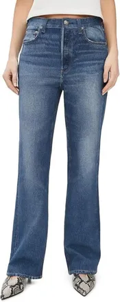 Rag & Bone Womens Miramar Shea Relaxed Straight Jeans, Cosmo