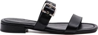 Andrea Gomez Frida Leather Sandal in Black at Nordstrom, Size 36.5