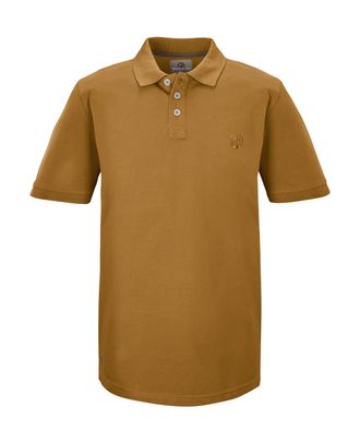 G.I.G.A. DX by killtec Poloshirt GS 5 MN PLSHRT GOTS, Herren, Gr. 3XL, gelb (curry), Obermaterial: 100% Baumwolle, G.I.G.A. DX BY KILLTEC, Shirts Poloshirt, GOTS-zertifizier