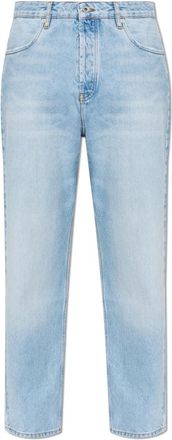 STUDIO NICHOLSON Riso Denim Pant - Heren - Regular Fit Jeans - Blauw - XL - Denim - Jeans
