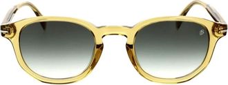 Eyewear by David Beckham Retro-inspired Sunglasses with Geometric Silhouettes