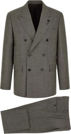 Lardini Hombre, Trajes, Gris, Talla: M