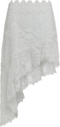 Waimari Minigonna in pizzo - Bianco