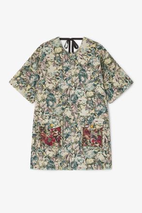 Ganni Tapestry Kimono Dress - Size 8/10 Mixed