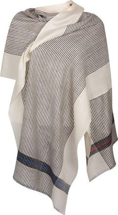 Pure Luxuries London Pixel Cashmere & Merino Wool Shawl Wrap