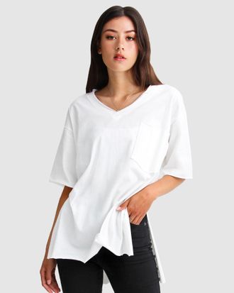 Belle & Bloom Brave Soul Oversized T-Shirt