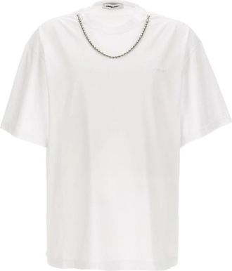 AMBUSH Casual Katoenen T-shirt - Heren - T-shirts - Wit - M - Katoen - Tops