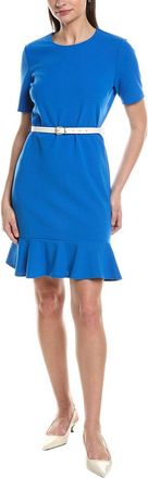 Sharagano Short Sleeve Sheath Dress