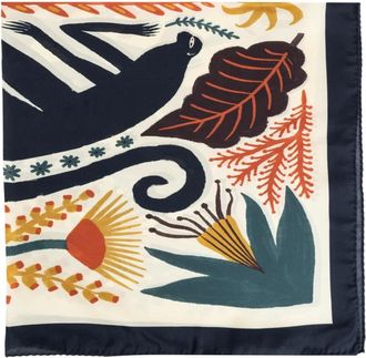 Etro Accessoires, Dames, Veelkleurig, ONE Size, Zijden Sjaal