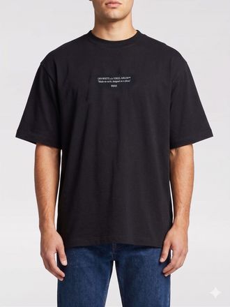 Off-white T-shirt in cotone con logo