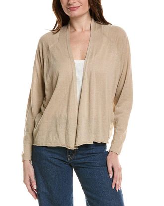 Eileen Fisher Eileen Fisher Raglan Sleeve Linen-Blend Cardigan