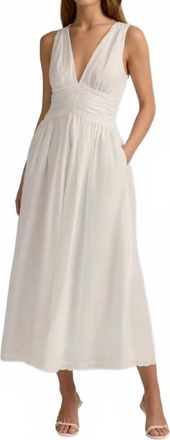 Favorite Daughter Eyes Only For You Midi Dress In White