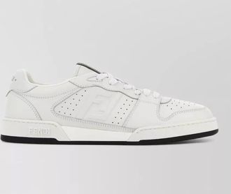 Fendi leather low-top sneakers