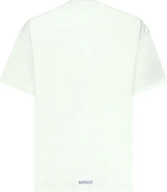 Represent T-shirt a girocollo con logo - Bianco