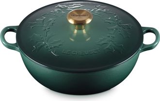 LE CREUSET Holly Collection Traditional 4.5-Quart Enamel Cast Iron Dutch Oven with Lid in Artichaut at Nordstrom