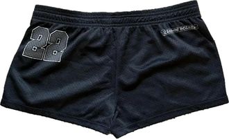 Chrome Hearts shorts in rete - Nero