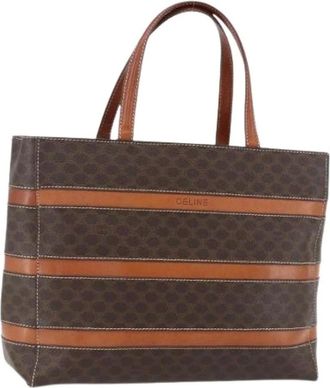 Celine Pre-owned Tote Bags, female, Brown, Size: ONE SIZE Pre-owned Plastic Tote Bag