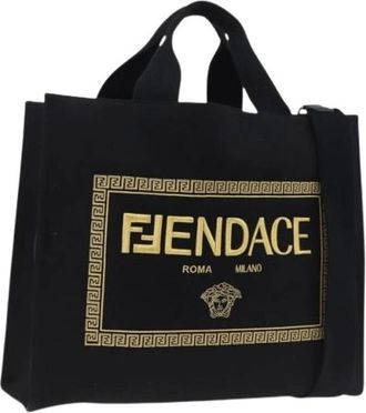 Fendi Borsa Tote in tela Pre-owned - - Pre-owned - Donna - Nero - ONE SIZE