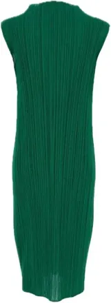 Issey Miyake Maandkleuren: Jurk Juli - Dames - Casual kleedjes - Groen - 2XL - Polyester - Kleedjes