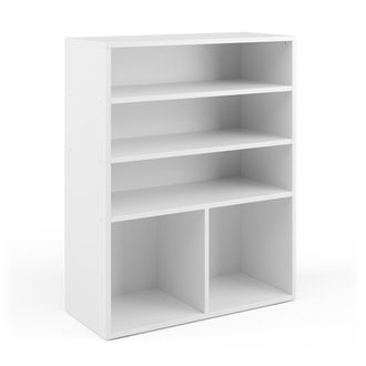 Vicco Estanter&iacute;a Infantil Luigi, Blanco, 72 X 90.2 Cm 2 Compartimentos, Vicco