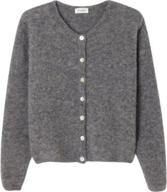 American Vintage Truien - Dames - Vesten - Grijs - L - Wol - Truien & Vesten