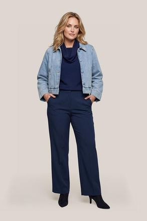 Mart Visser Jaily Jacket Denim Blauw Maxi