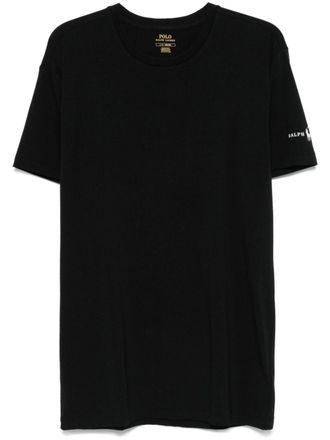 Polo Ralph Lauren logo-print T-shirt (pack of three) - men - Modal/Spandex/Elastane/Cotton - S - Black