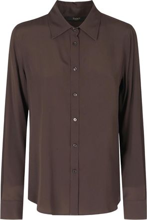 Seventy Shirts - Dames - Overhemden - Bruin - XS - Overhemden