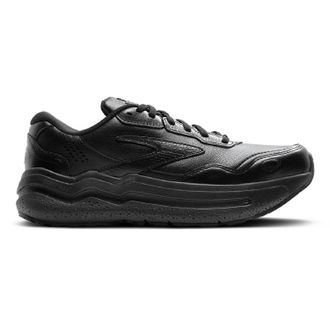 Brooks Mens Ghost Max 2 Leather Road-Running Shoes Black 9.5 Wide