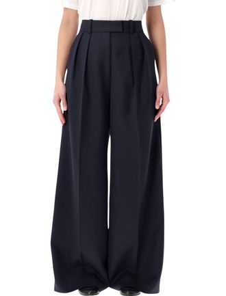 Anine Bing Lou Ultra Wide Leg Pants