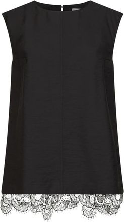 STUDIO NICHOLSON Mouwloze Top - Dames - Tops zonder mouwen - Zwart - S - Wol - Tops