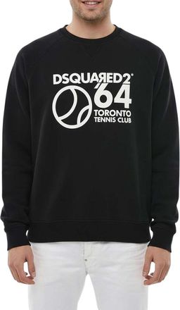 Dsquared2 Black Crew Neck Sweatshirt