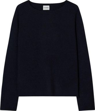 Closed Cashmere trui - Dames - Cashmere truien - Blauw - L - Kasjmier - Truien & Vesten