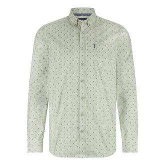 State of Art Stijlvol Overhemd - Heren - Casual Overhemden - Groen - L - Overhemden