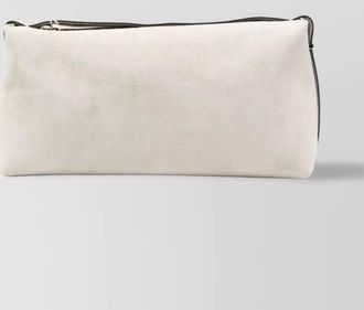 Toteme suede clutch bag