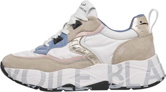 Voile Blanche Suede en technische stof sneakers Club 105 - Dames - Sneakers - Veelkleurig - 38 EU - Su&egrave;de - Schoenen