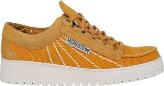 Mephisto Rainbow Sun Veterschoen - Heren - Veterschoenen - Geel - 40 EU - Su&egrave;de - Schoenen