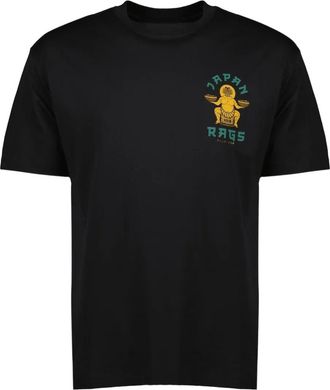 Japan Rags Mirata graphic-print T-shirt - men - Cotton - L - Black