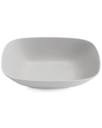 Nambé Pop Chalk Soft Square Serving Bowl