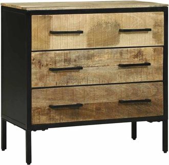 vidaXL Vidaxl - Sideboard Marrón 70 x 35 x 70 cm Madera maciza de Mango