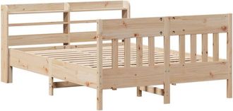 vidaXL Bed Frame without Mattress 160x200 cm Solid Wood Pine Vidaxl