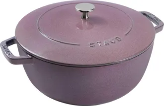 Staub Cast Iron Essential French Oven, Dutch Oven, 5-quart, serves 5-6, Made in France