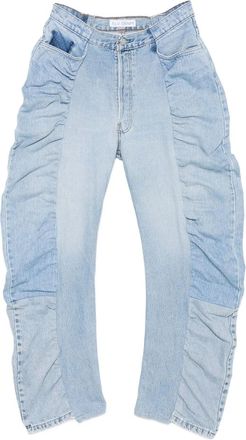 E.L.V. Denim E. l.v. Denim Roan Ruffled-panel Jeans