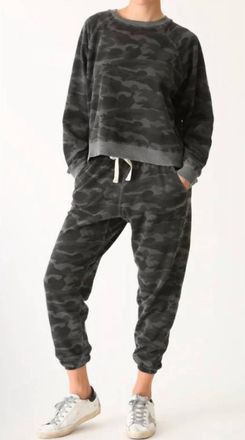 Electric & Rose Classic Sweatshirt In Camo Shadow