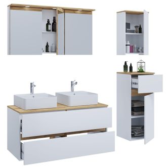 VCM Conjunto De Muebles De Ba&ntilde;o Con Lavabo Cosila-a 111 149x151x51 - Vcm