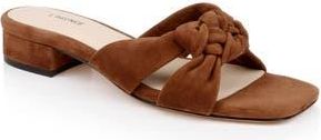 L'agence Lea Slide Sandal in Buckskin Suede at Nordstrom Rack, Size 9.5