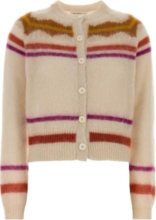Isabel Marant Dames, Truien, Roze, Maat: XS Mohair