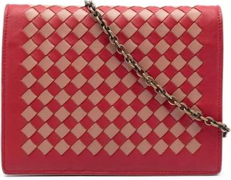 Bottega Veneta Pre-owned Crossbody Bag - Dames - Vintage Schoudertas - Rood - ONE Size - Vintage