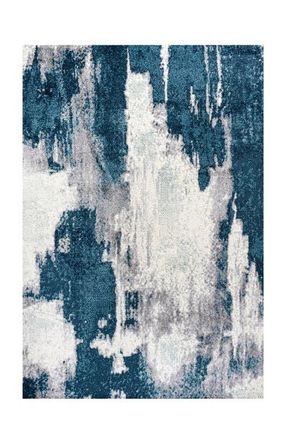 Jonathan Y Designs Zoe Contemporary Bohemian Abstract Marble Area Rug in Navy/white at Nordstrom, Size 8Ft 0In X 10Ft 0In