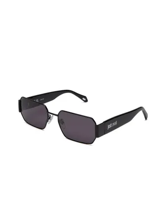 Just Cavalli Unisex Sunglasses Total Shiny Black Stainless Steel Eyewear